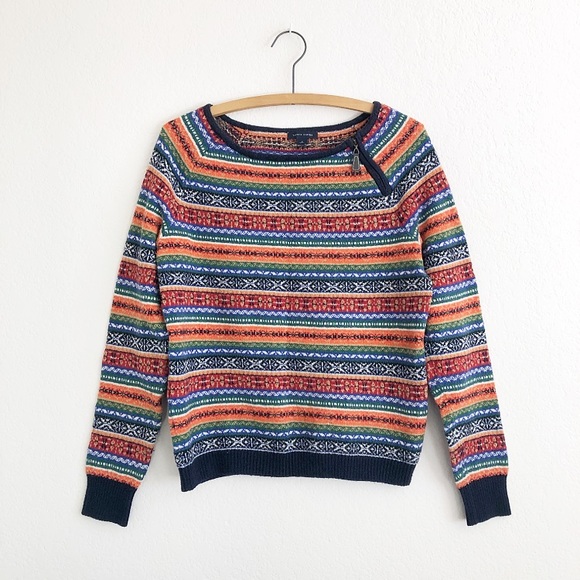 Tommy Hilfiger Multicolor Crewneck Nordic Sweater - Picture 5 of 5